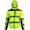Lahti Pro Kurtka softshell ostrzegawcza z odpinanymi rękawami żółta rozmiar XXL (L4091905)