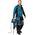 Lahti Pro Bluza polarowa ze wzmocnieniami turkusowo-czarna rozmiar XXL (L4011405)