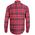 Lahti Pro Koszula flanelowa bawełniana czerwono-granatowa w kratę rozmiar XXXL (L4180306)