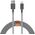 Kabel USB Native Union USB-A - Lightning 3 m Czarny Biały (BELT-KV-L-ZEB-3)