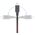 Kabel USB Native Union USB-A - Lightning 3 m Czarny Biały (BELT-KV-L-ZEB-3)