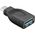 Adapter USB Goobay USB-C - USB Czarny  (45395)