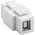 Goobay Keystone moduł USB 2.0 - gniazdo USB-A > gniazdo USB-B (79930)