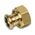 SANHA Purapress półśrubunek z uszczelką ZW 22mm x 1" (18359221)