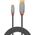 Kabel USB Lindy USB-A - microUSB 5 m Szary (36654)