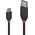 Kabel USB Lindy USB-A - USB-C 0.5 m Czarny (36915)