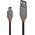 Kabel USB Lindy USB-A - miniUSB 2 m Szary (36723)
