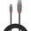 Kabel USB Lindy USB-A - miniUSB 2 m Szary (36723)