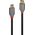 Kabel USB Lindy USB-C - microUSB 1 m Czarny (36891)