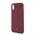 Mercedes iPhone X hard case czerwony (MEHCPXSILRE)