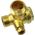 Geko zawór zwrotny kompresora 1/2"x3/8x1/4" (G80308)