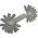 Geko Miernik gwintu- Gwintomierz 24cz. M0.25-6mm (100/200) (G02737)