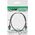 InLine InLine slim okrągły kabel sieciowy Patch U/FTP Cat,6A - czarny - 0,3m