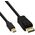 Kabel InLine DisplayPort Mini - DisplayPort 1.5m czarny (17134S)
