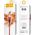 Kabel USB Foxconn USB-A - USB-C 1 m Czerwony Czarny (17461-uniw)