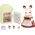 Figurka Epoch Sylvanian Families Zestaw z mamą królików z czekoladowymi uszkami (lodówka)