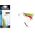 Ron Thompson Rig3 Mackerel Feathers Mixed Colour/Flashabou 3 #2 Silv (42606)