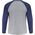 Lahti Pro Koszulka z długim rękawem szaro-granatowa XXXL (L4022406)