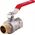 Perfexim Zawór kulowy wodny WZ DN15 rączka 1040 G1/2 WZ PN16 C DN15 (F300-202-0150-010)