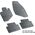 Frogum Dywaniki gumowe VOLVO S60 00-09 / S80 98-06 / V70 00-06