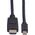 Kabel Roline DisplayPort Mini - HDMI 3m czarny (JAB-2600814)