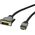 Kabel Roline 1m czarny (JAB-3752614)