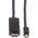 Kabel Roline DisplayPort Mini - HDMI 1m czarny (JAB-3360277)