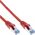 InLine Patch Cable - S / FTP (PiMf) - Cat.6A - 500MHz - Halogen Free - Copper - Red - 20m (76820R)