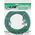 InLine Patch Cable - S / FTP (PiMf) - Cat.6A - 500MHz - Halogen Free - Copper - Green - 15m (76815G)