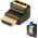 Adapter AV Lindy HDMI - HDMI czarny (41086)