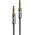 Kabel Lindy Jack 3.5mm - Jack 3.5mm 2m srebrny (35322)