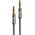 Kabel Lindy Jack 3.5mm - Jack 3.5mm 1m srebrny (35321)