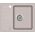 Zlewozmywak Aquasanita Dirbtinio granito virtuvinė plautuvė Aquasanita Notus SQ102, 110 Beige