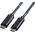 Kabel USB Roline microUSB - microUSB 0.3 m Czarny (JAB-2370359)