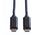 Kabel USB Roline microUSB - microUSB 0.3 m Czarny (JAB-2370359)