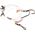 Imax Flounder Rig 1 Pearl White Bead 2 Hooks #4 (42538)
