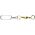Okuma Norwegian Snap Swivel roz.3/0 Brass - 5szt. (33148)