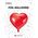 Party Deco Balon foliowy serce, czerwony, 45cm uniwersalny