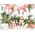 Party Deco Talerzyki papierowe, różowe złoto, 18 cm, 6 szt. uniwersalny