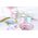 Party Deco talerzyki Yummy, jasny róż, 18 cm, 6 sztuk uniwersalny (33392)