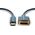Kabel Clicktronic DisplayPort - DVI-D 3m granatowy (JAB-1404908)
