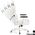 Fotel Diablo Chairs X-RAY Normal Size L Biało-czarny