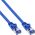 InLine Flat Patch kabel, U/FTP, Cat.6A, niebieski, 1.5m