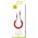 Kabel Usams Jack 3.5mm - Jack 3.5mm 1.2m czerwony (63656-uniw)