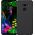 Nillkin Etui Nillkin Frosted Shield LG G8 ThinQ - Black uniwersalny