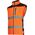 Lahti Pro Softshell Ostrzegawczy z Odpinanymi Rękawami Pomarańczowy L (L4092203)
