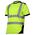 Lahti Pro Koszulka T-shirt Ostrzegawcza, żółto-czarna 3XL (L4022506)