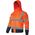Lahti Pro Kurtka Ostrzegawcza Ocieplana z Odpinanymi Rękawami Pomarańczowa 2XL (L4092605)