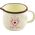 Orion Kubek / garnek emaliowany z uchwytem 12cm SERCE uniwersalny