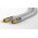 Goobay goobay TV antenna cable 135dB white 2m -4x shielded